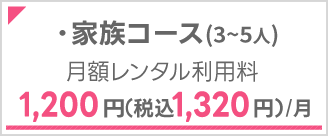 1,200円(税込1,320円)/月